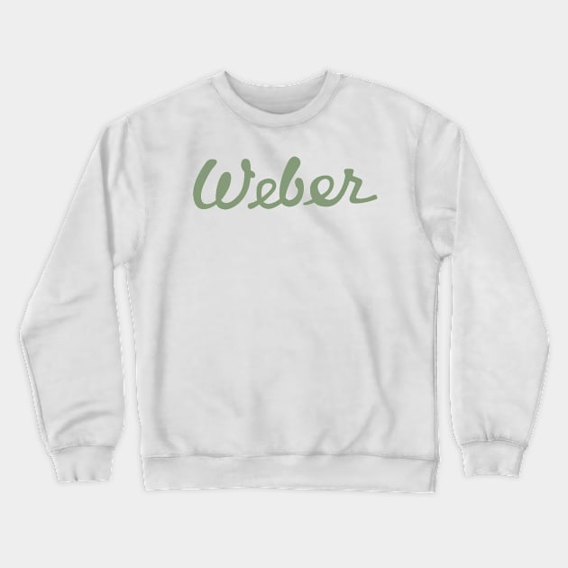 Weber 70th Anniversary Diner Green Crewneck Sweatshirt by Grill Giants